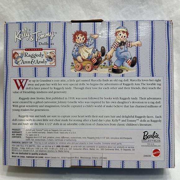 Raggedy Ann & Andy Barbie - Picture 3 of 6